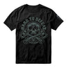 T-Shirt PRiDEorDiE "HARD TO DEFEAT" - Noir
