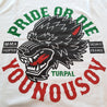 T-Shirt PRiDEorDiE "TEAM TURPAL" - Blanc