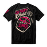 T-Shirt PRiDEorDiE "CHERRY CHOKE" - Noir