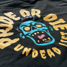 T-Shirt PRiDEorDiE "UNDEAD LIFT" - Noir