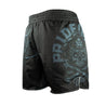 Fight Short PRiDEorDiE "PIRATE" V.2 Black & Grey - Noir