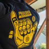 Sweat PRiDEorDiE "HANG LOOSE" - Noir