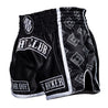 Short Muay Thai PRiDEorDiE "FIGHT CLUB" - Noir