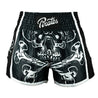 Short Muay Thai PRiDEorDiE "PIRATE" V.2 Black & White - Noir