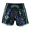 Short Muay Thai PRiDEorDiE "SURVIVAL OF THE FITTEST" - Noir