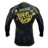 Rashguard PRiDEorDiE "HANG LOOSE" Black (ML) - Noir