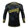 Rashguard PRiDEorDiE "HANG LOOSE" Black (ML) - Noir