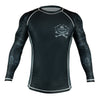 Rashguard PRiDEorDiE "PIRATE" V.2 Black & Grey (ML) - Noir