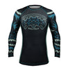 Rashguard PRiDEorDiE "WOLFPACK" V3 (ML) - Noir