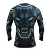 Rashguard PRiDEorDiE "WOLFPACK" V3 (ML) - Noir