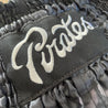 Short Muay Thai PRiDEorDiE "PIRATE" V.2 Black & Grey - Noir