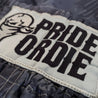 Short Muay Thai PRiDEorDiE "SHADOW" - Noir