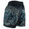 Fight Short PRiDEorDiE "WOLFPACK" V3 - Noir