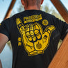 T-Shirt PRiDEorDiE "HANG LOOSE" - Noir