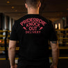 T-Shirt PRiDEorDiE "KNOCKOUT DELIVERY" - Noir