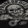 Sweat zippé PRiDEorDiE "BUSTED KNUCKLES" - Noir