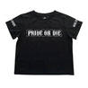 T-Shirt Women PRiDEorDiE "FIGHT CLUB" - Noir